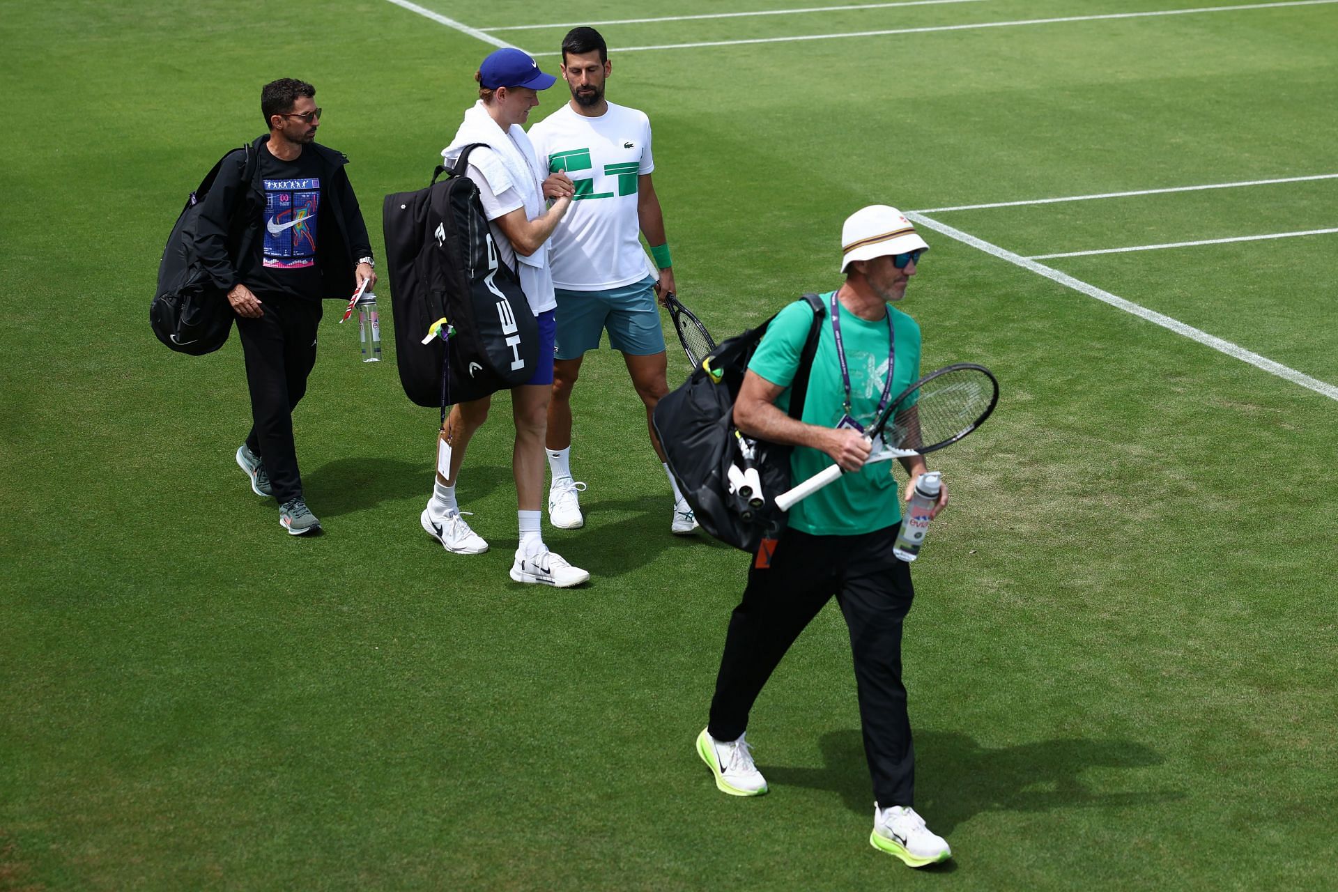 Novak Djokovic at The Championships - Wimbledon 2025 - Source: Getty